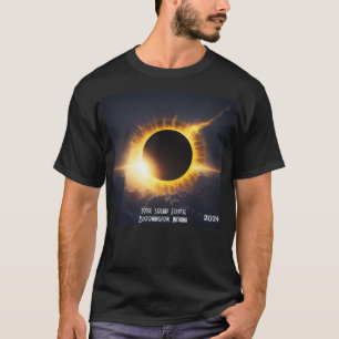 T-shirt Total Éclipse solaire Ajouter n'importe quel texte