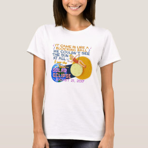 T-shirt Total Éclipse Solaire Août 21 2017 Amusant América