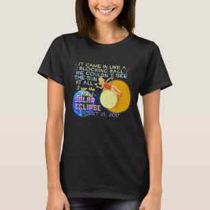 T-shirt Total Éclipse Solaire Août 21 2017 Amusant América