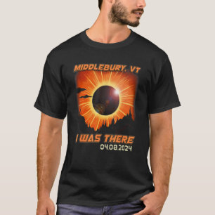 T-shirt Total Solaire Eclipse Mountain Randonnée Middlebur