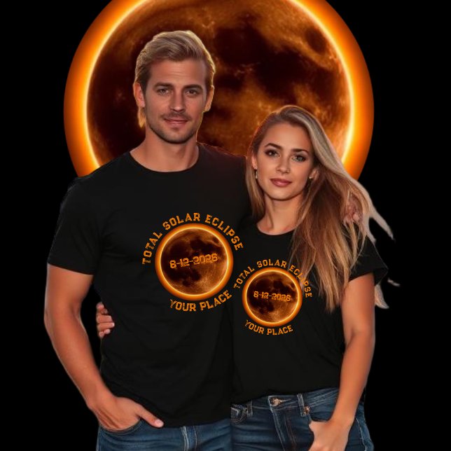 T-shirt Total Solar Eclipse 2026 (Total Solar Eclipse August 12, 2026 t shirts)