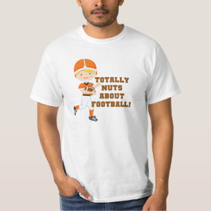 T-shirt Totalement Nuts au sujet du football