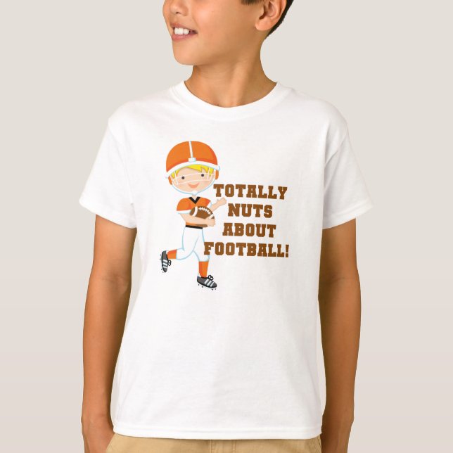 T-shirt Totalement Nuts au sujet du football (Devant)