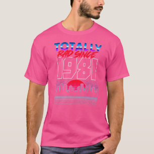 T-shirt Totalement rad depuis 1983 Années Rétro 80s Vintag