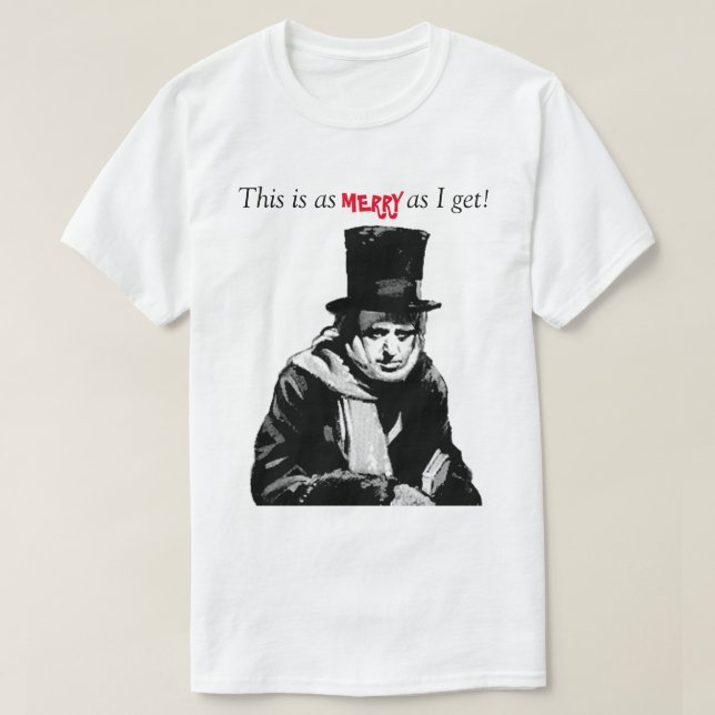 T-Shirt Totalement Scrooged (Design devant)