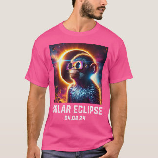 T-shirt Totality Solar Eclipse 04 08 24 Monkey Astronomy L