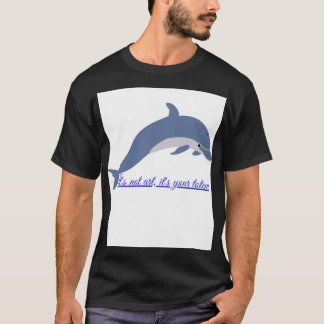 T-shirt Tótem Delfín: Esto no es Arte, es un Mensaj