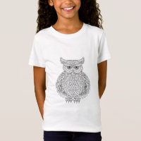 Totem inspiré d'oiseau de hibou