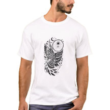 Totem Sacré Loup et Aigle Attrape-Rêves