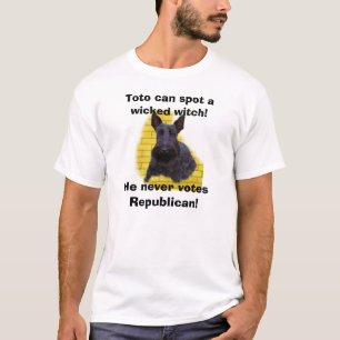 T-shirt Toto peut repérer une sorcière mauvaise ! , Il n…
