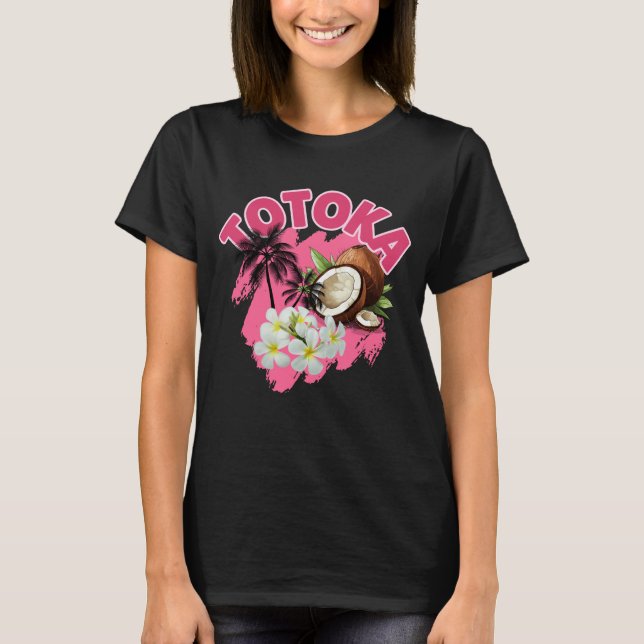 T-shirt TOTOKA - Beautiful in Fijian (Devant)