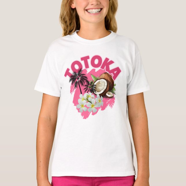 T-shirt TOTOKA - Beautiful in Fijian Tee (Devant)