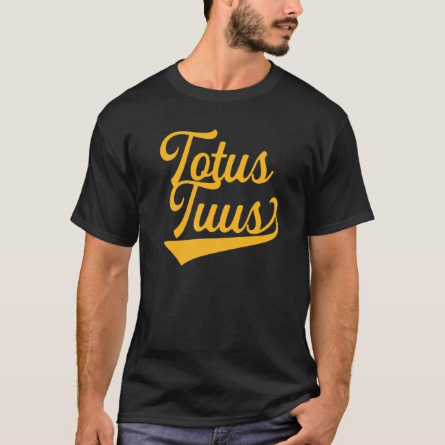 T-shirt Totus Tuus Marian Consecrection JPII Pape Jean Pau (Devant)