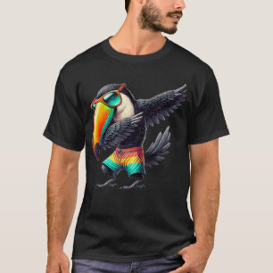 T-shirt Toucan Dabant Piscine Plage Vacances Tropic