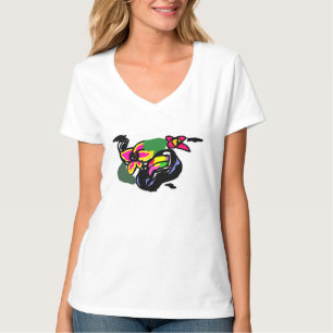 T-shirt Toucan de la forêt tropicale roi de l'art 