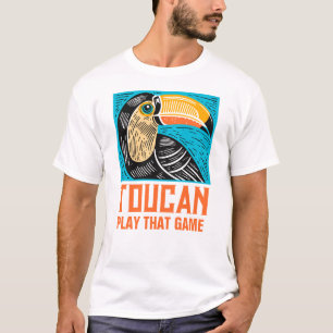 T-shirt Toucan Jouer à Game Beach Party Mexique