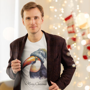 T-shirt Toucan Winter Vibes, personnalisation