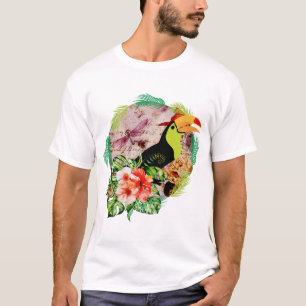 T-shirt Toucan's Magic - Chariot à oiseaux tropicaux