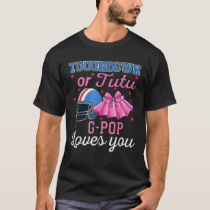 T-shirt Touchdown ou Tutu G Pop vous aime Football BabySho