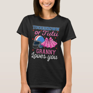 T-shirt Touchdown Ou Tutu Mémé T'aime Football Genre