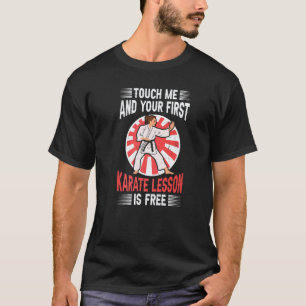 T-shirt Touche Classique Moi Et Votre Première Leçon De Ka