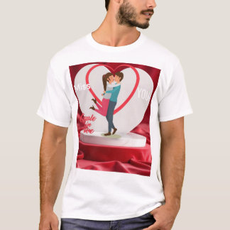T-shirt Touche le cœur💜