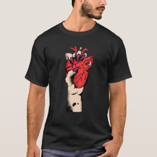 T-shirt Touché par Love Heart Print Tee