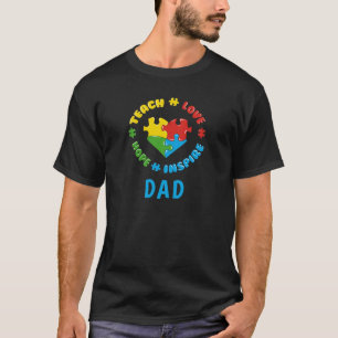 T-shirt Touche Personnalisé Enseigne Amour Espoir Inspire