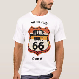 T-SHIRT TOUCHER LA ROUTE 66 TEXAS