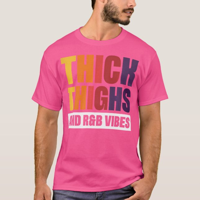 T-shirt Touches Épais Vibes Rb (Devant)