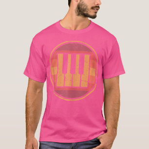 T-shirt Touches Rétro - Leçons de Piano Joueur de Piano T