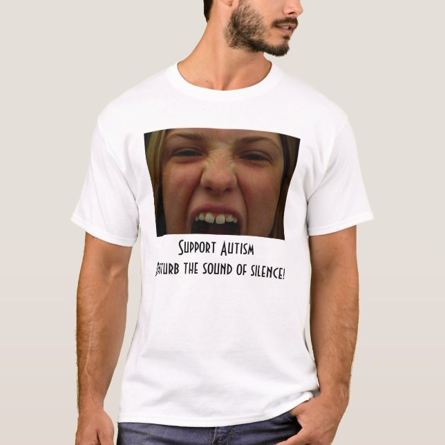 T-shirt Touchez au bruit du silence (Devant)