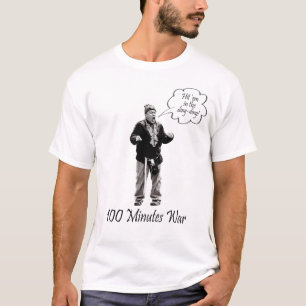 T-shirt Touchez-les dans la ding ding 100 minutes tee