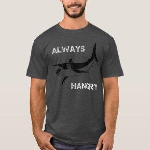 T-shirt Toujours affamé Funny Débardeur de requin affamé