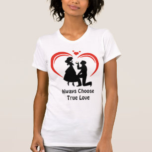 T-shirt Toujours choisir l'amour vrai - Freefit Naturellem