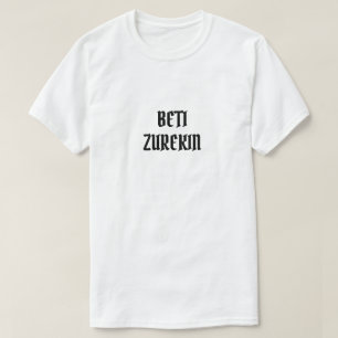 T-shirt toujours en basque, beti zurekin