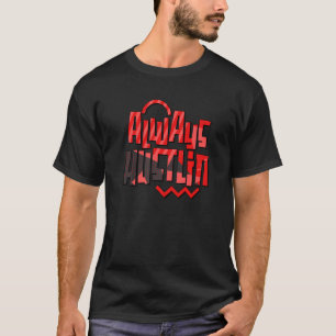 T-shirt Toujours Hustlin Chili Red 9s Correspondances