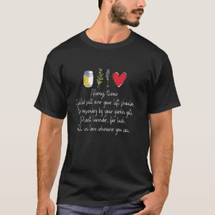 T-shirt Toujours jeter le sel renversé sur votre épaule ga