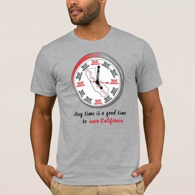 T-shirt Toujours le bon moment pour se souvenir de Gavin N (Devant)