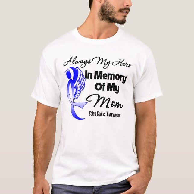 T-shirt Toujours mon héros dans la maman de mémoire - (Devant)