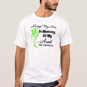 T-shirt Toujours mon héros dans la tante de mémoire -