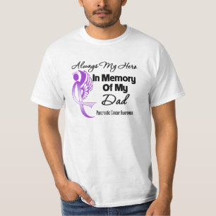 T-shirt Toujours mon héros dans le papa de mémoire -