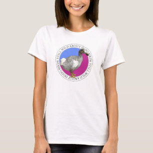 T-shirt Toujours sauvage à propos des oiseaux de Dodo