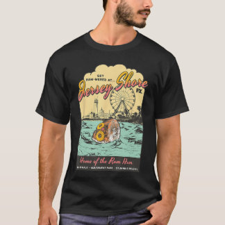 T-shirt Toujours Sunny Visite la Maison Jersey Shore de Ru