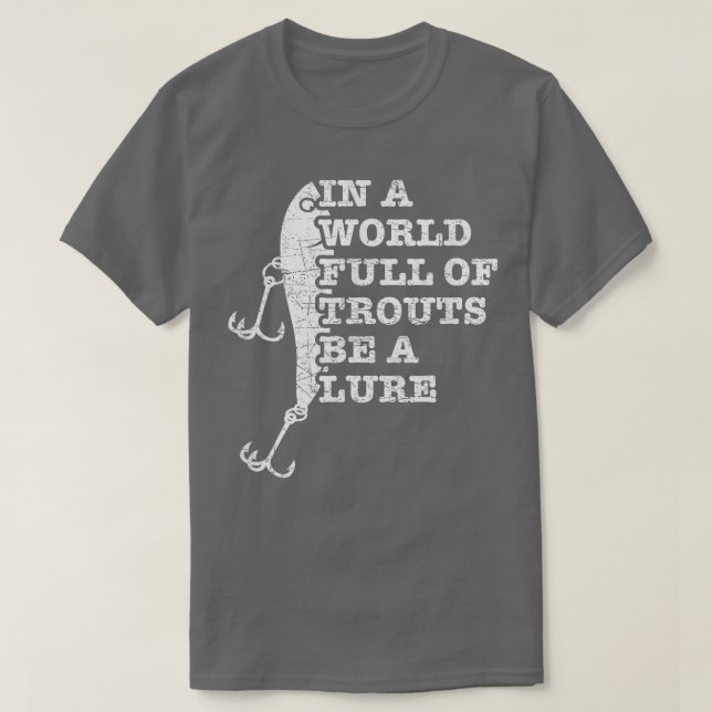 T-shirt Toulouse d'acier Lure Pêche à la mouche (Design devant)