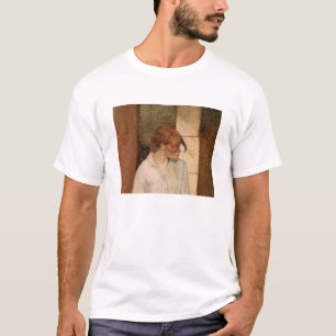 T-shirt Toulouse-Lautrec - A Montrouge, Rosa La Rouge