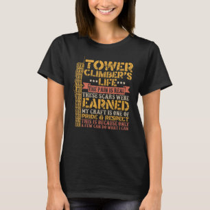T-shirt Tour Climber's Life - Tour Climber Shirts Drôle