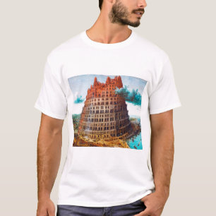 T-shirt Tour de Babel, Pieter Bruegel l'Ancien