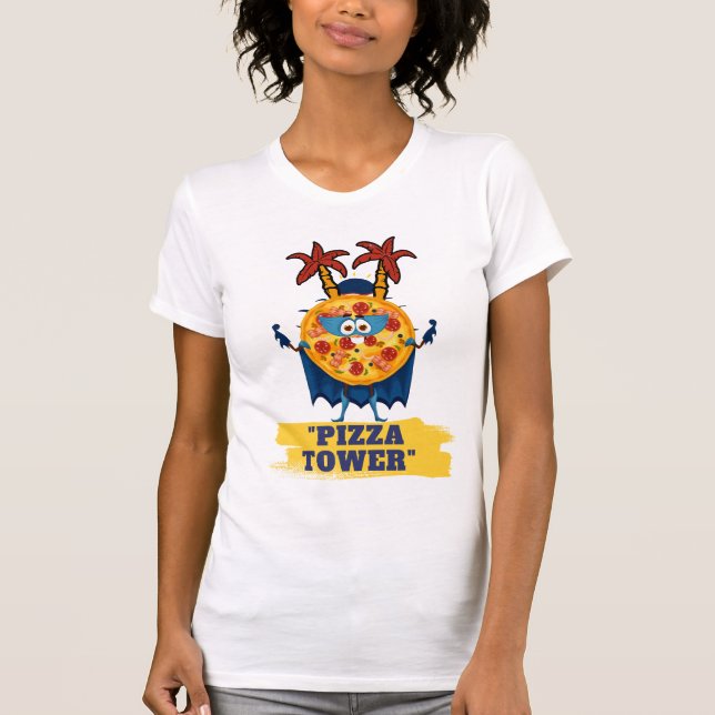 T-shirt Tour de la Pizza (Devant)