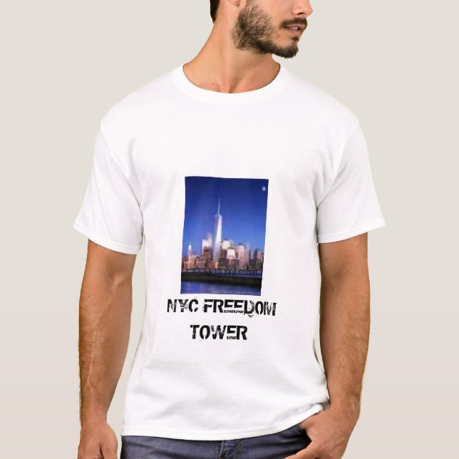 T-shirt tour de liberté, TOUR de LIBERTÉ de NYC (Devant)
